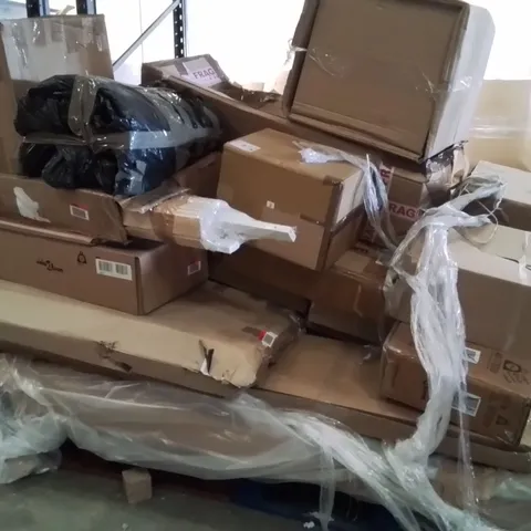 PALLET OF INCOMPLETE FURNITURE PARTS