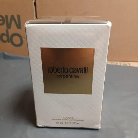 BOXED AND SEALED ROBERTO CAVALLI SERPENTINE PARFUM 30ML