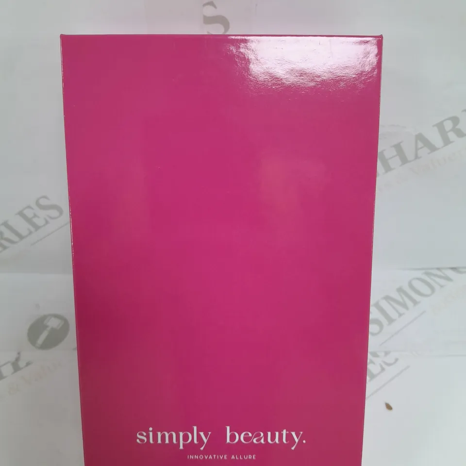SIMPLY BEAUTY 2 IN 1 SUPER SMOOTH FACE & BROWS HAIR REMOVER, FUCHSIA