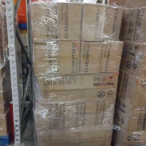 PALLET OF ASSORTED DINING TABLE PARTS