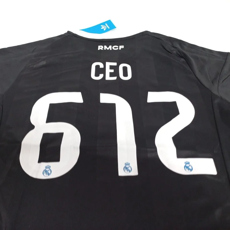 REAL MADRID FOOTBALL SHIRT- CEO 612 - SIZE S