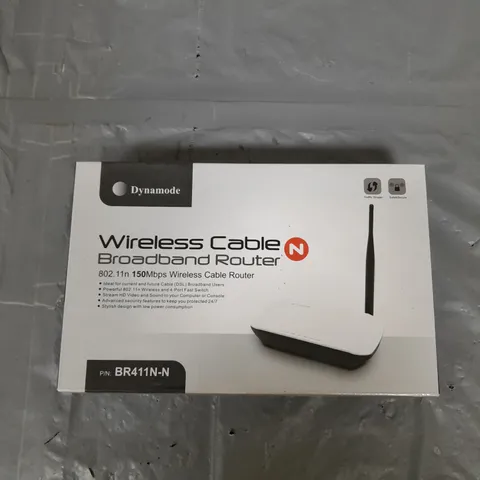 BOXED DYNAMODE WIRELESS CABLE BROADBAND ROUTER