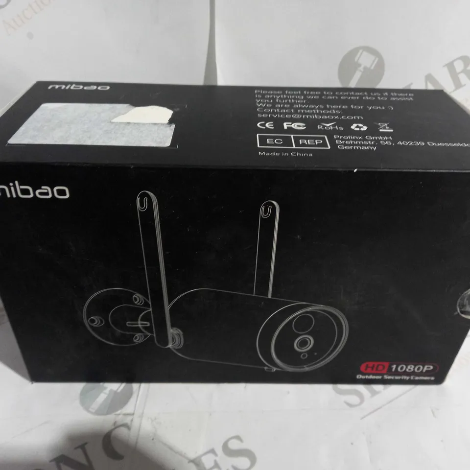 BOXED MIBAO HD 1080P OUTDOOR SECURITY CAMERA