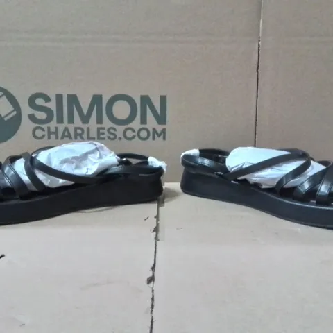 BOXED BRAND NEW APPROXIMATELY 6 SIMPLY BE PHEOBE WIDE SHOES BLACK SIZE 6