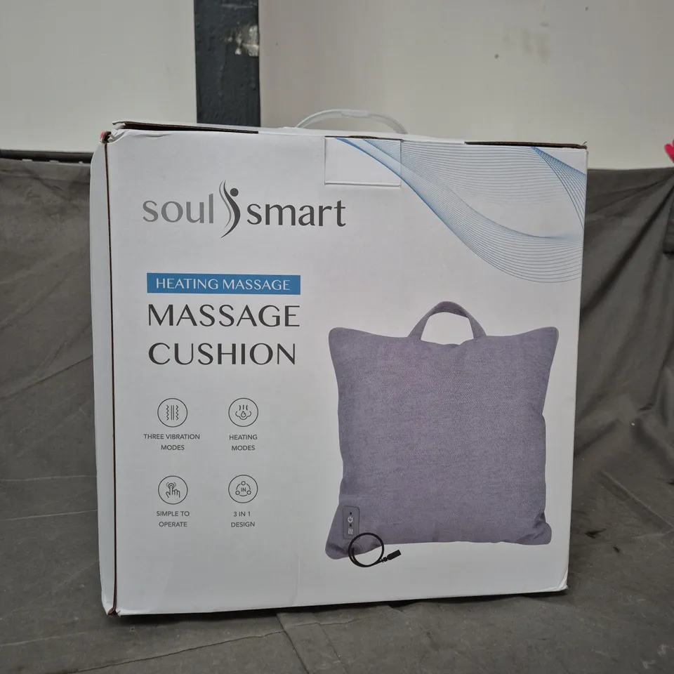 SOULSMART HEATING MASSAGE CUSHION – BOXED