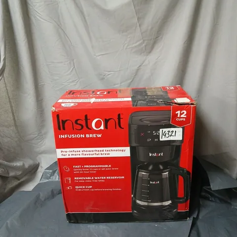 INSTANT INFUSION BREW COFFEE MAKER – BOXED