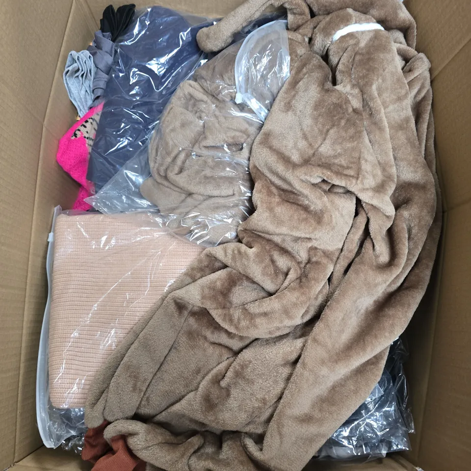 APPROXIMATELY 25 ASSORTED CLOTHING AND FASHION PRODUCTS IN VARIOUS STYLES AND SIZES - COLLECTION ONLY