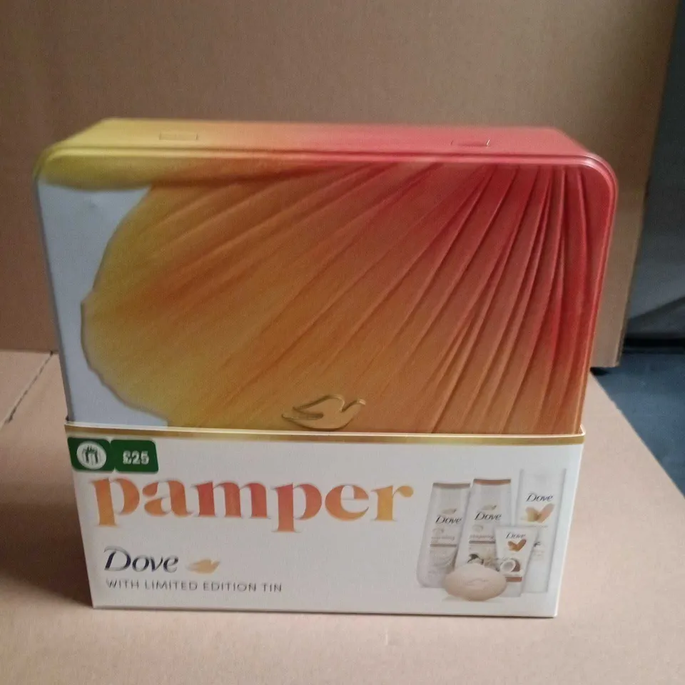 DOVE LIMITED EDITION TIN BATH GIFT SET