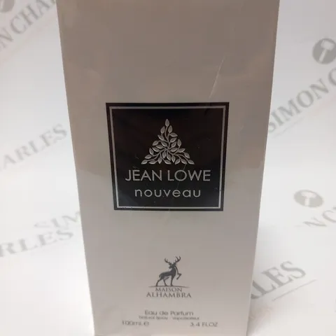 BOXED AND SEALED JEAN LOWE NOUVEAU MAISON ALHAMBRA EAU DE PARFUM 100ML