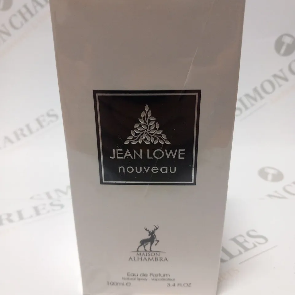 BOXED AND SEALED JEAN LOWE NOUVEAU MAISON ALHAMBRA EAU DE PARFUM 100ML