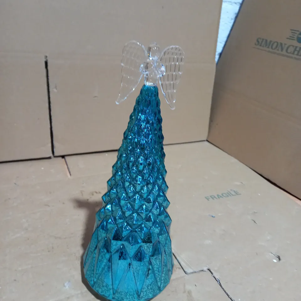 PEARLISE DECORATIVE TREE WITH WHITE ANGEL 