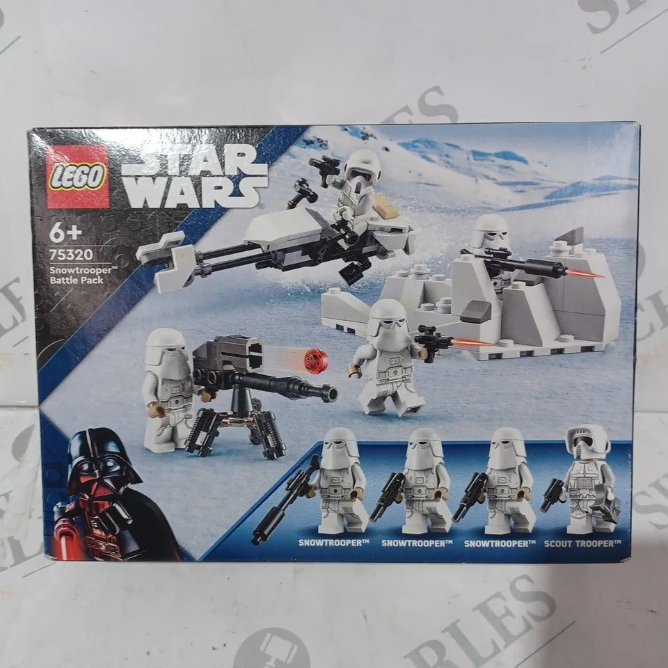 BOXED LEGO STAR WARS 75320 SNOWTROOPER BATTLE PACK