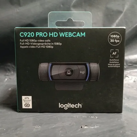 BOXED LOGITECH C920 PRO HD WEBCAM