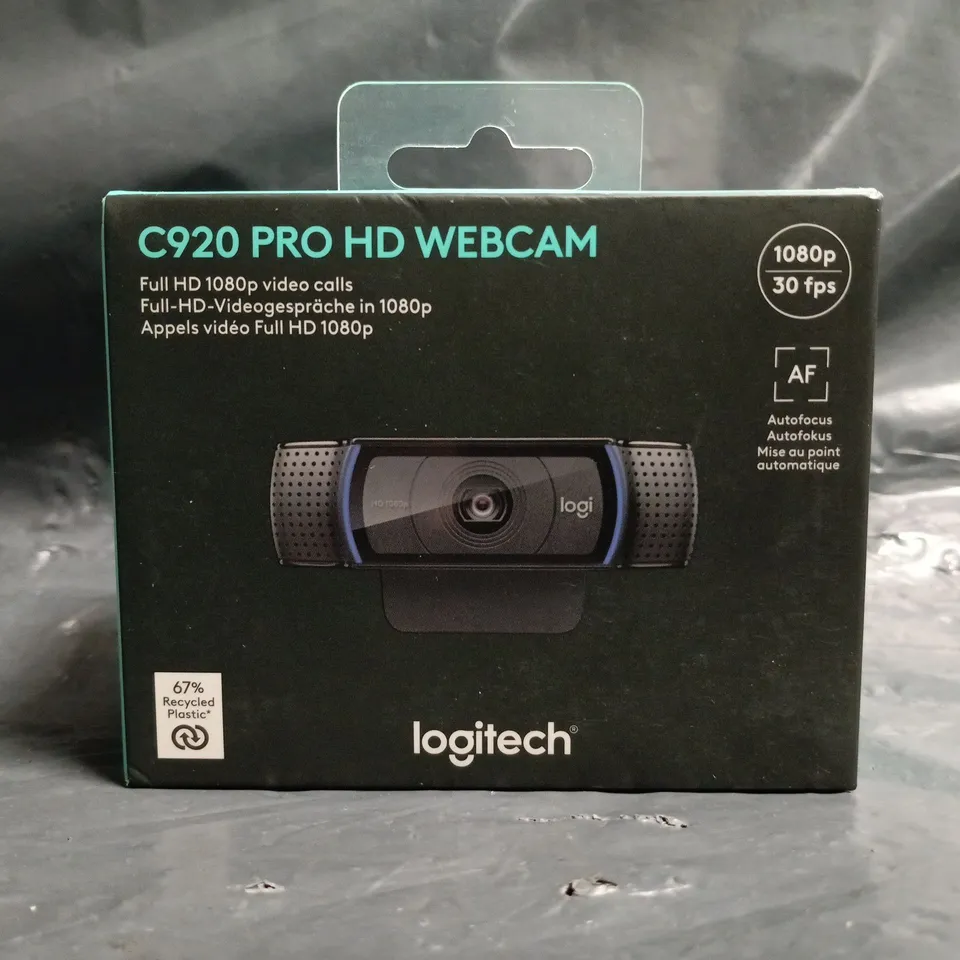 BOXED LOGITECH C920 PRO HD WEBCAM