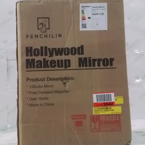 BOXED HOLLYWOOD MAKEUP MIRROR