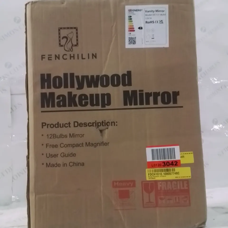 BOXED HOLLYWOOD MAKEUP MIRROR