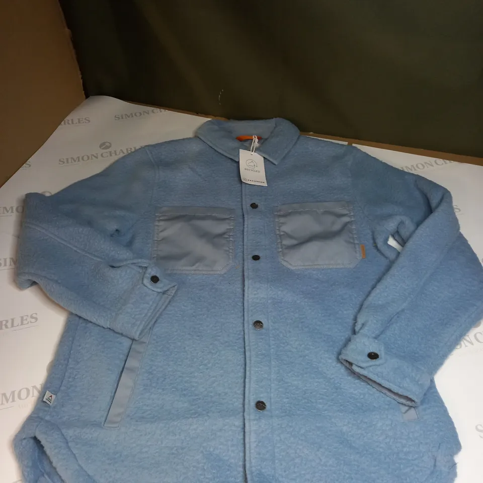 PASSENGER RAPPEL RECYCLED SHERPA FLEECE SHIRT SIZE XS
