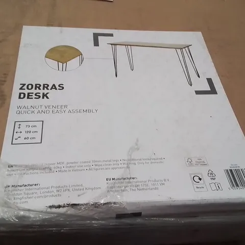 PALLET CONTAINING A LARGE QUANTITY OF BRAND NEW ZORRAS DESKS