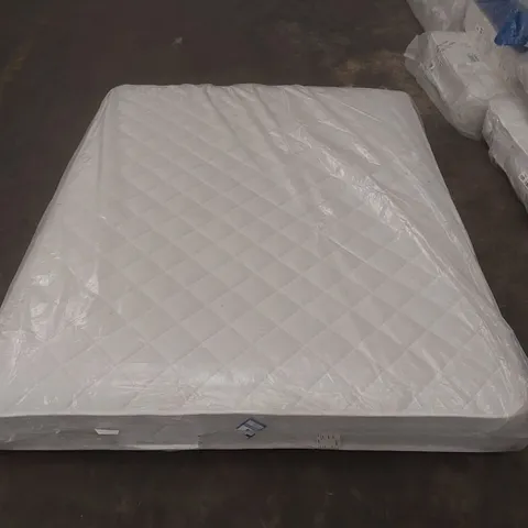 QUALITY BAGGED DESIGNER KING SIZE 150cm AIRSPRUNG LUXURY QUILTED MEDIUM MATTRESS