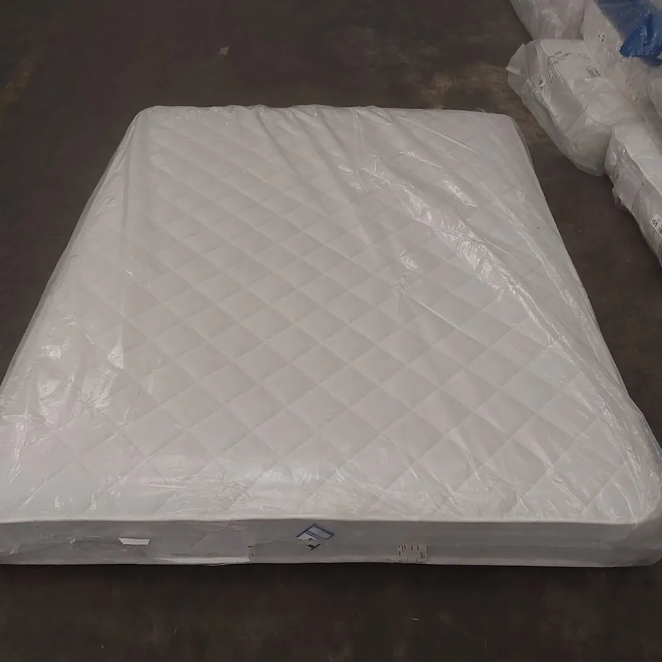 QUALITY BAGGED DESIGNER KING SIZE 150cm AIRSPRUNG LUXURY QUILTED MEDIUM MATTRESS RRP £259