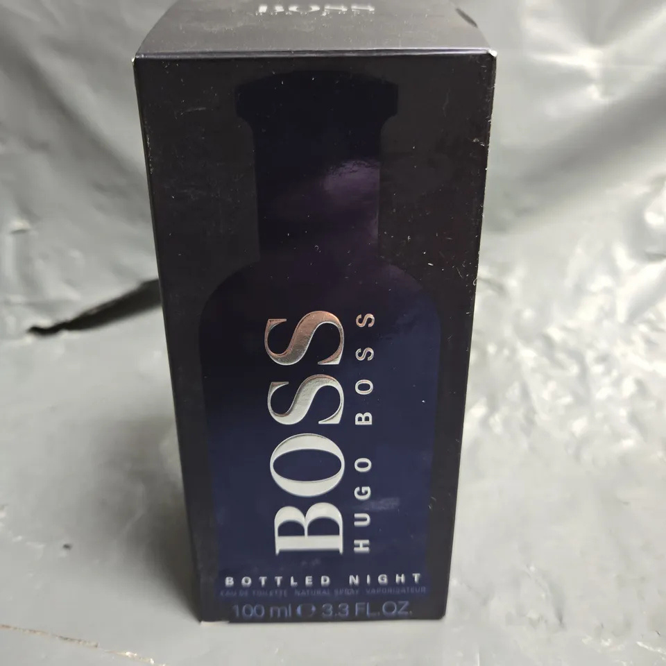 BOXED HUGO BOSS BOTTLED NIGHT EAU DE TOILETTE 100ML