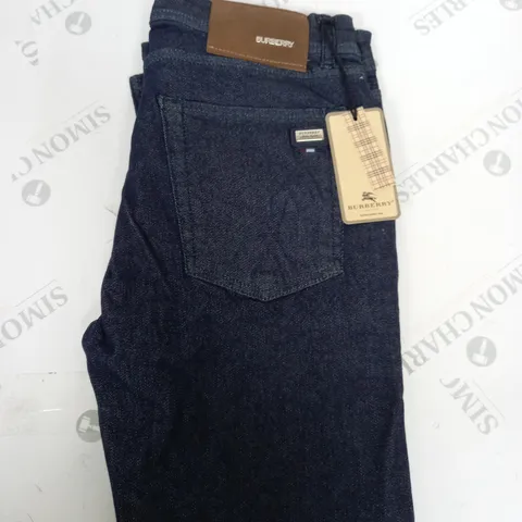 BURBERRY SKINNY FIT DENIM JEANS SIZE W33 L30