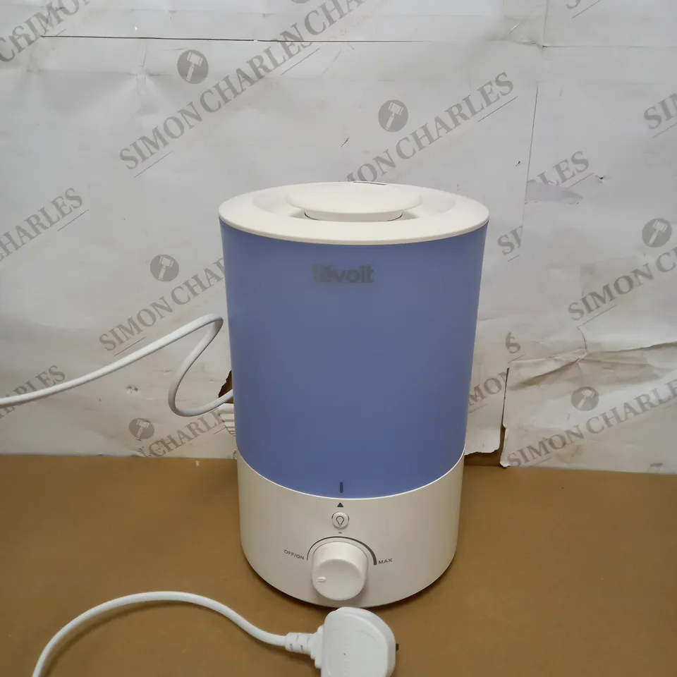 LEVOIT 3L COOL MIST TOP FILL DIFFUSER HUMIDIFIER
