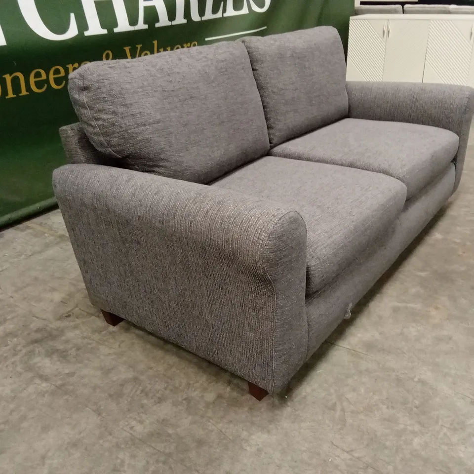 BAILEY FABRIC 3 SEATER SOFA - CHARCOAL RRP £599