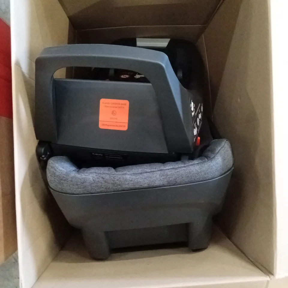 ICANDY STROLLER, CARRYCOT, ISO-FIX BASE AND CAR SEAT (3 BOXES)