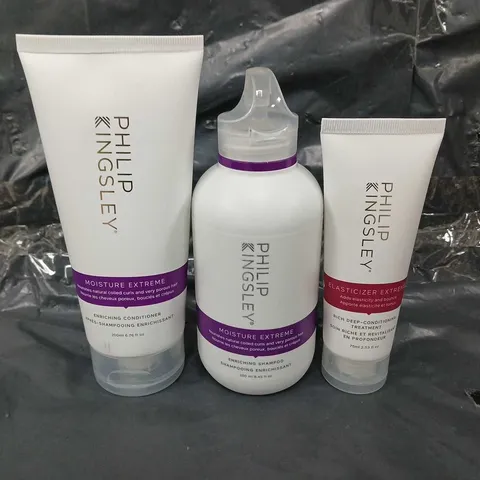 PHILIP KINGSLEY 3 PIECE MOISTURE EXTREME HAIR SET