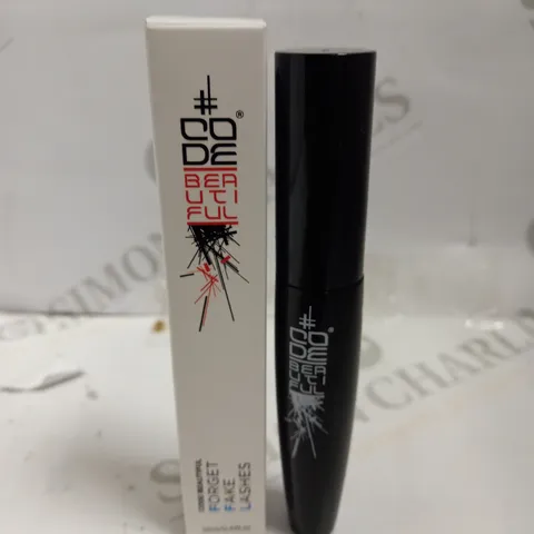 CODE BEAUTIFUL FORGET FAKE LASHES MASCARA - 12ML