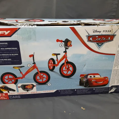 DISNEY CARS 12 INCH CARS BALANCE BIKE