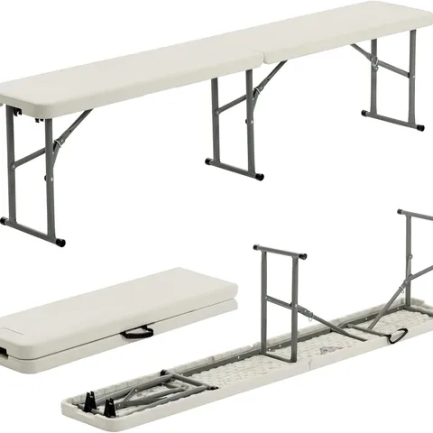 BOXED RECTANGLE FOLDING BENCH 180CM