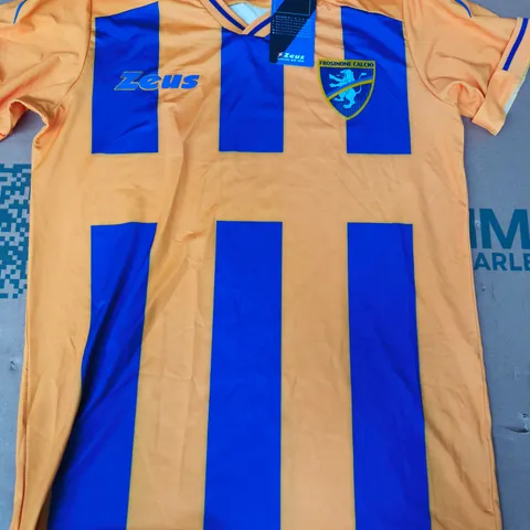 ZEUS FROSINONE CALCIO 2023-24 PRE-SEASON HOME JERSEY SIZE SMALL
