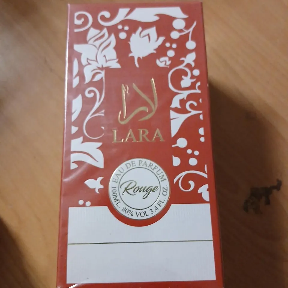 BOXED AND SEALED LARA EAU DE PARFUM 100ML