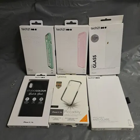BOX OF APPROXIMATELY 150 ASSORTED PHONE CASES AND SCREEN PROTECTORS