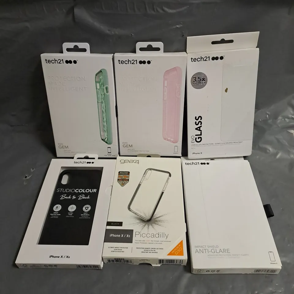 BOX OF APPROXIMATELY 150 ASSORTED PHONE CASES AND SCREEN PROTECTORS