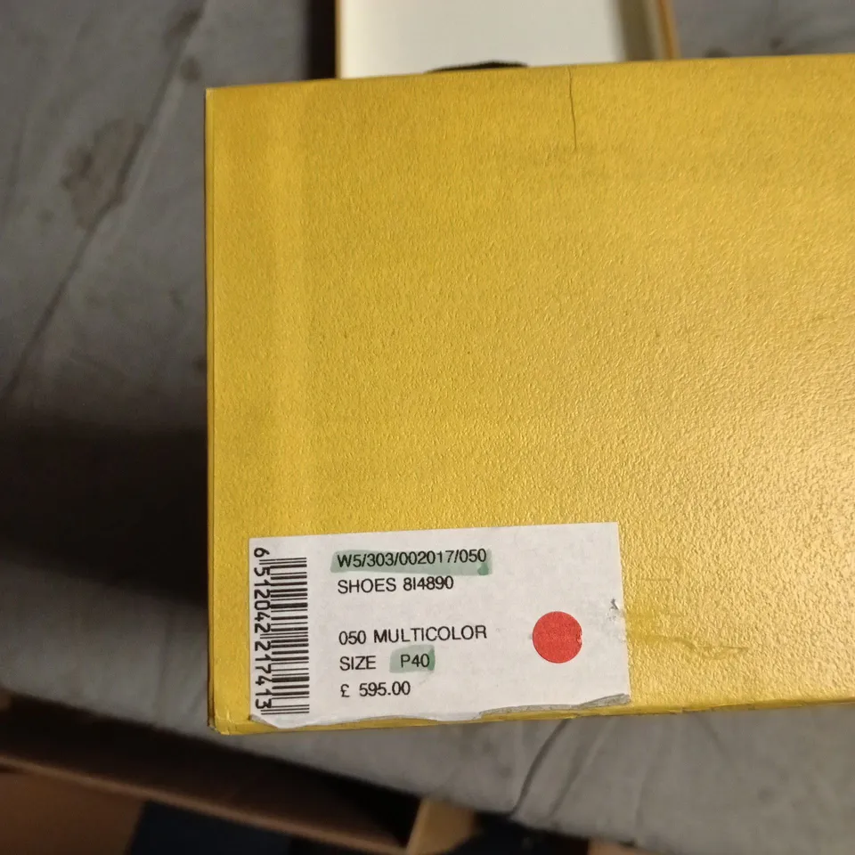 FENDI MULTICOLOUR WOMEN'S HIGH HEEL PUMPS – EU40 (UK7)