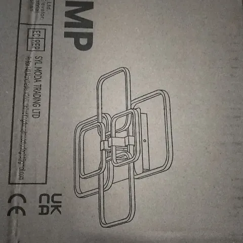 BOXED LIGHTS IN CEILING LAMP 