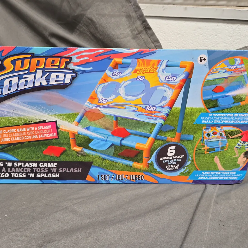 BOXED NERF SUPER SOAKER TOSS 'N SPLASH GAME  