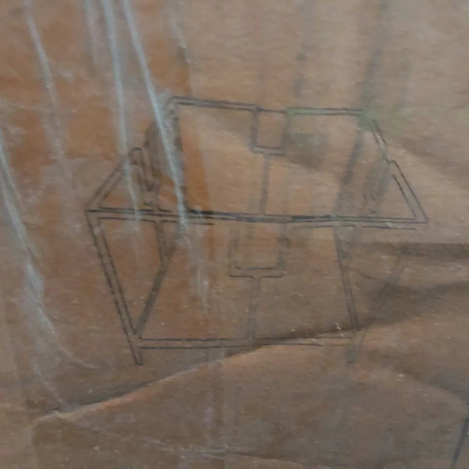 BOXED GATSBY GLASS COFFEE TABLE