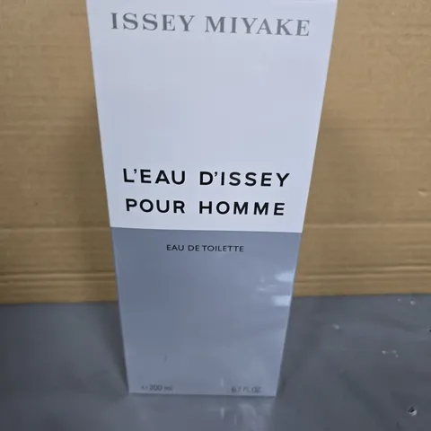 BOXED AND SEALED ISSEY MIYAKE L'EAU D'ISSEY POUR HOMME 200ML EDT EAU DE TOILETTE SPRAY