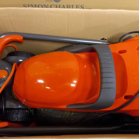 FLYMO CHEVRON ELECTRIC WHEELED LAWN MOWER
