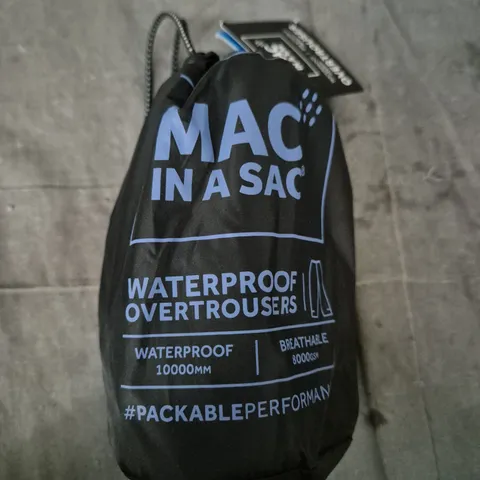 MAC IN A SAC WATERPROOF OVERTROUSER – XS – BLACK