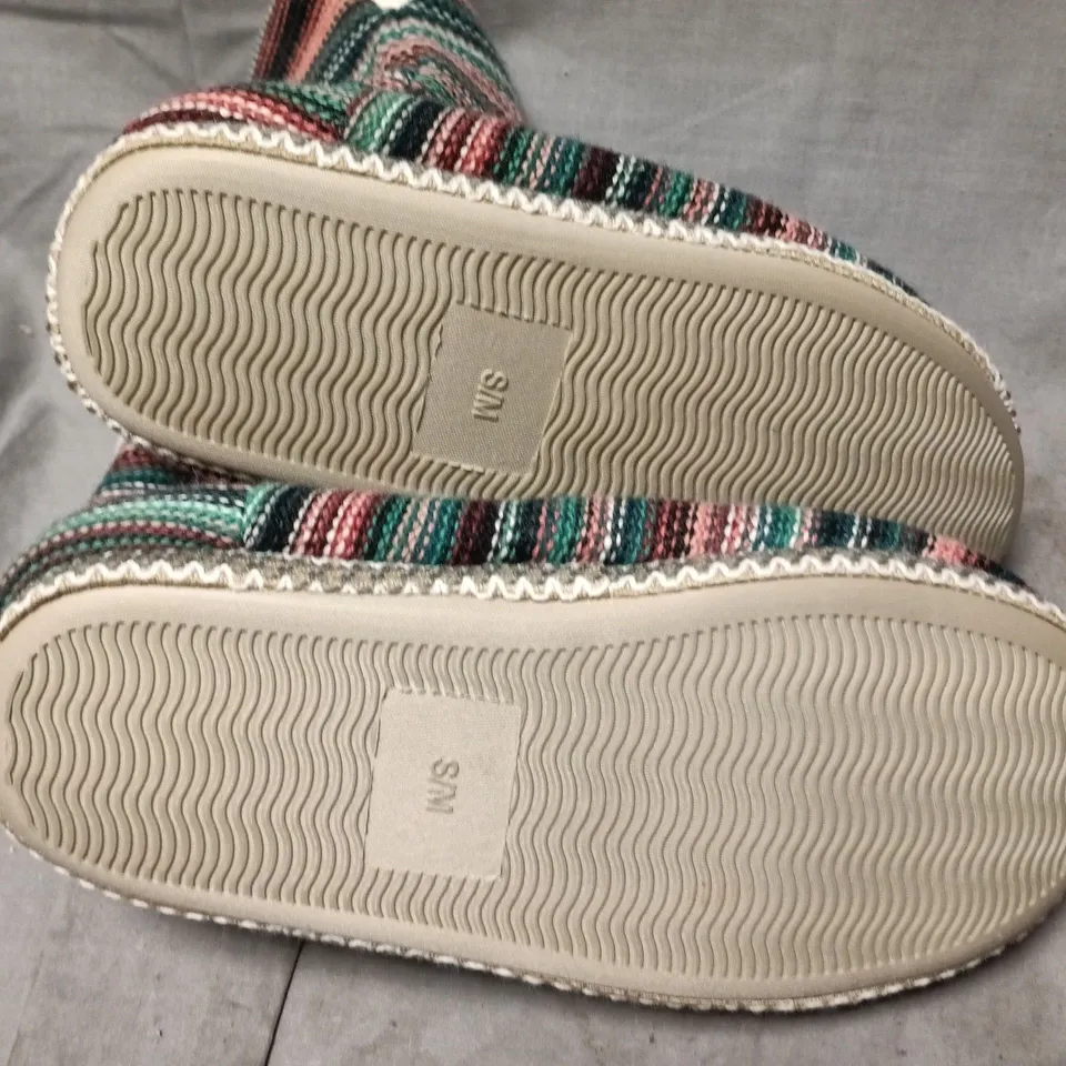 SEASALT SLIPPER BOOTS – RIPPLE MARKS MULTI (UK S/M)