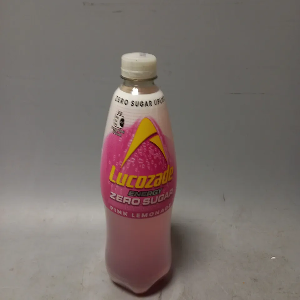 6X LUCOZADE ENERGY ZERO SUGAR PINK LEMONADE 900ML 