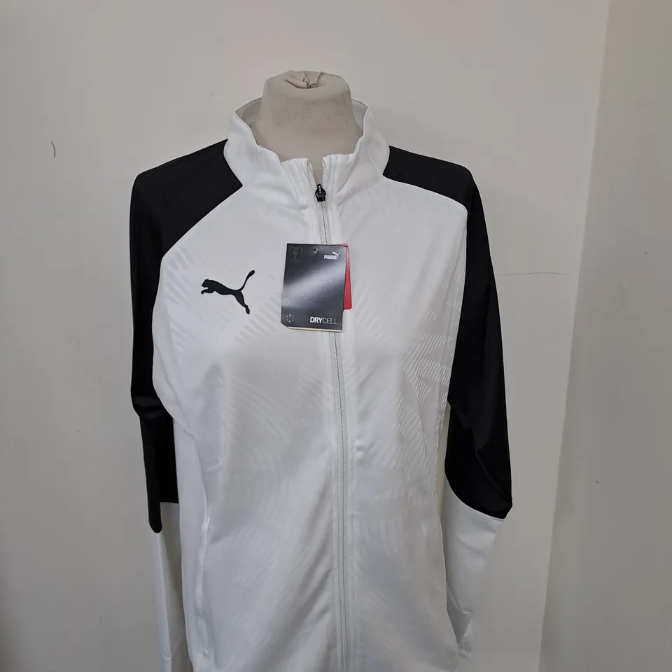 PUMA DRYCELL JACKET BLACK/WHITE MEDIUM