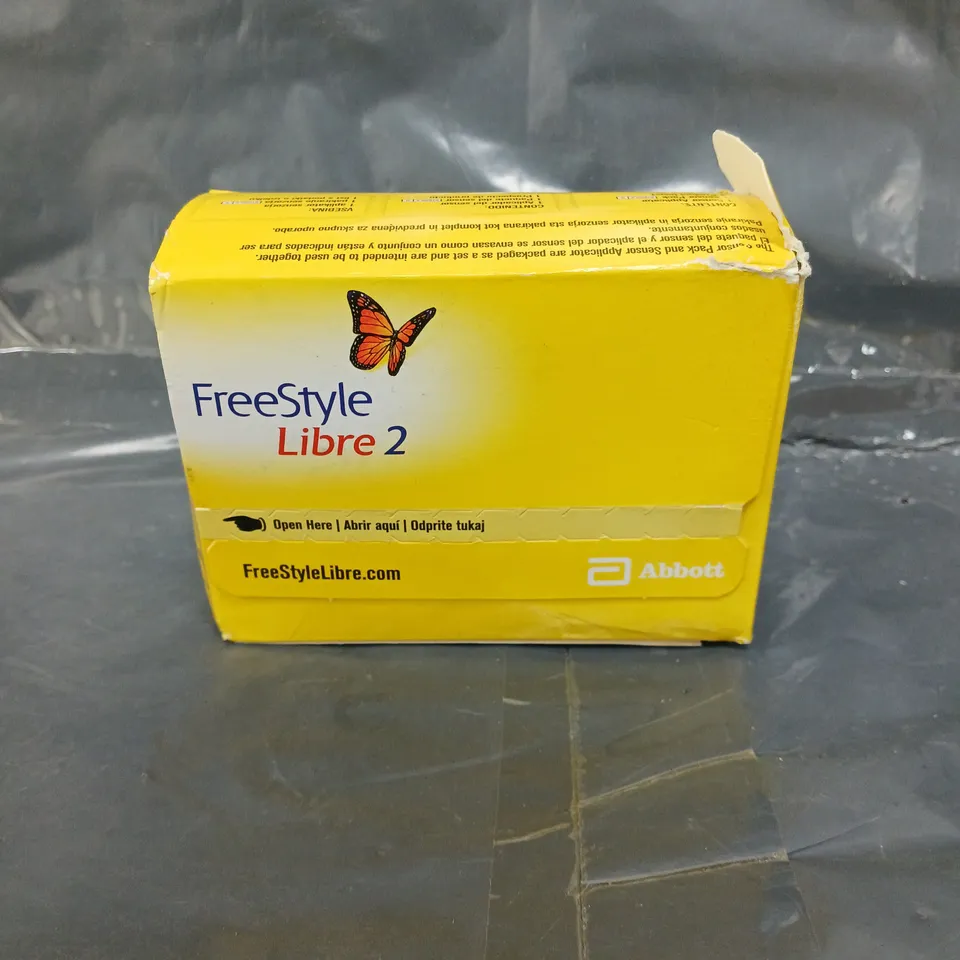 BOXED SEALED ABBOTT FREESTYLE LIBRE 2 GLUCOSE MONITORING SYSTEM 