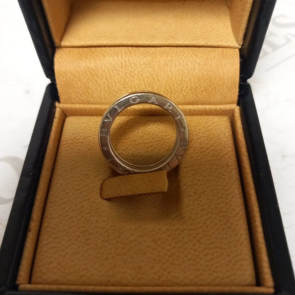BOXED BVLGARI RING