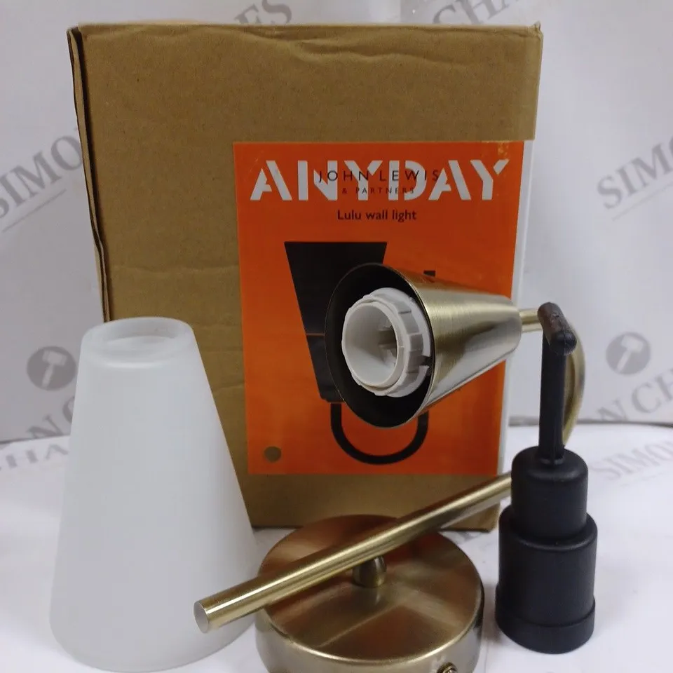 JOHN LEWIS LULU WALL LIGHT 